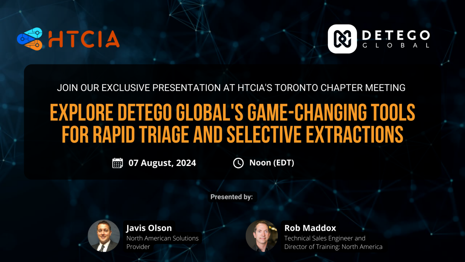 Explore Detego Global’s Game-Changing Tools for Rapid Triage and