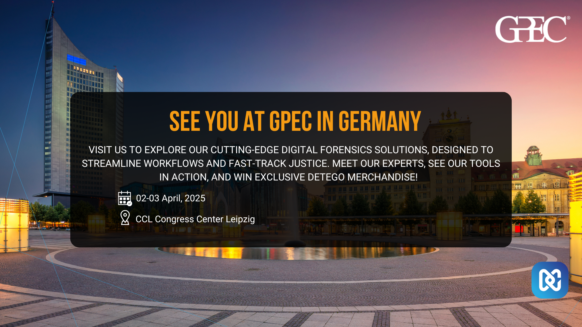 GPEC (The General Police Equipment Exhibition & Conference) in Germany